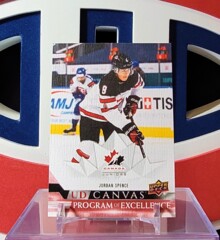 Jordan Spence 2020-21 - Program Of Excellence Canvas C261 Series 2 Upper Deck